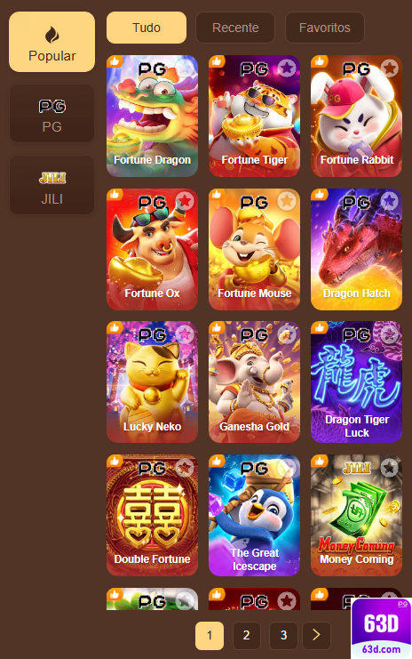 Jogos Certificados 63d.com