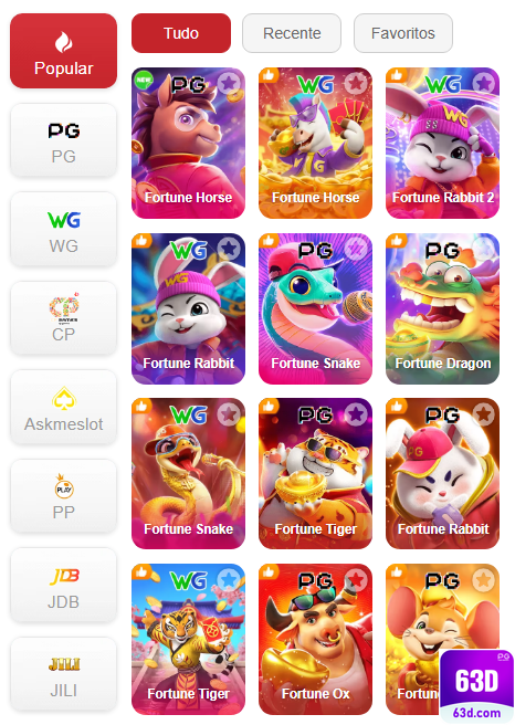 Experiência de Jogos 63d.com