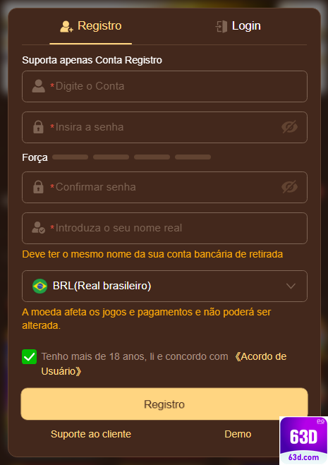 Recompensas VIP 63d.com